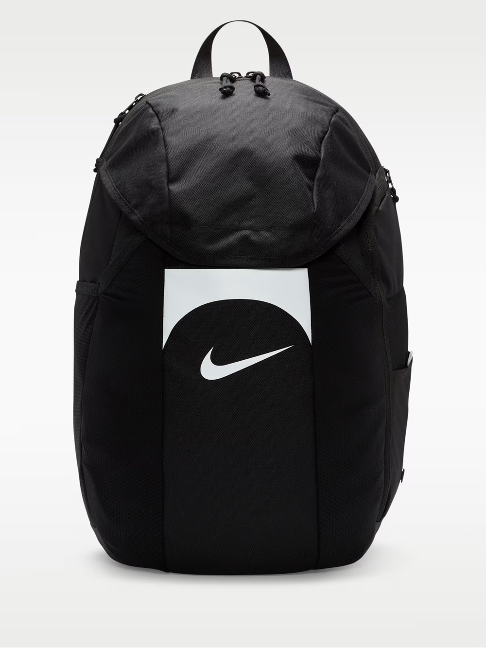 Nike Black Backpack with White Swoosh Accent